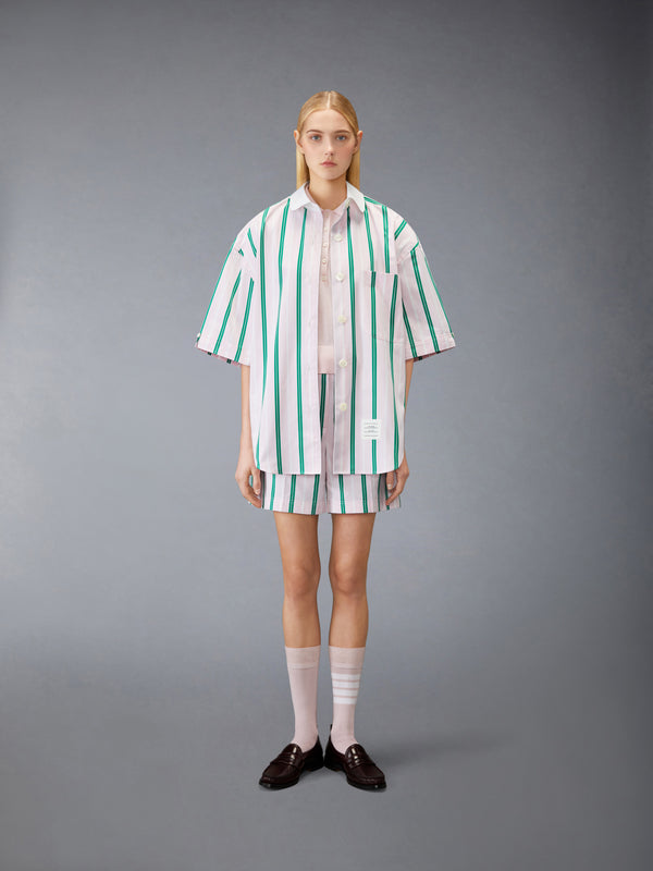REPP STRIPE POPLIN CHINO SHORTS - image 3