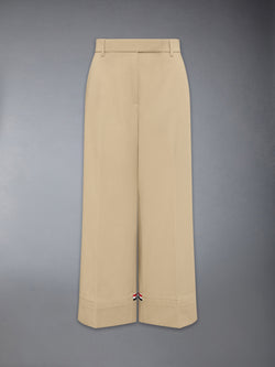 COTTON GABARDINE CHINO PANTS