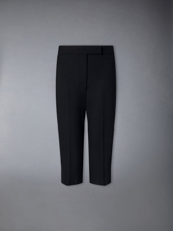 HOPSACK SUITING LOWRISE CROPPED TROUSER - featured image