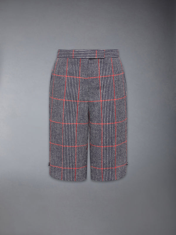 OVERSIZED CHECK HUNTING TWEED BERMUDA SHORT - featured image