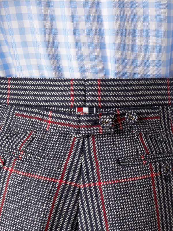 OVERSIZED CHECK HUNTING TWEED BERMUDA SHORT - image 4