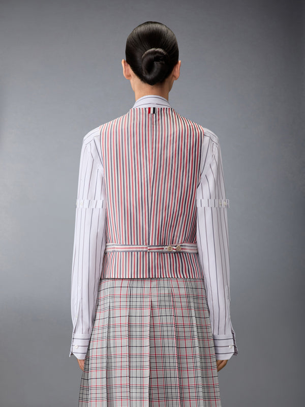 PLAID CHECK COOL WOOL VEST - image 2