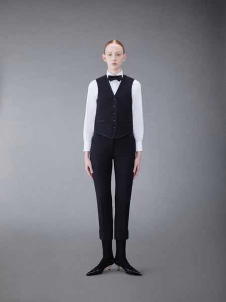 FRESCO CLASSIC 5-BUTTON VEST BLACK