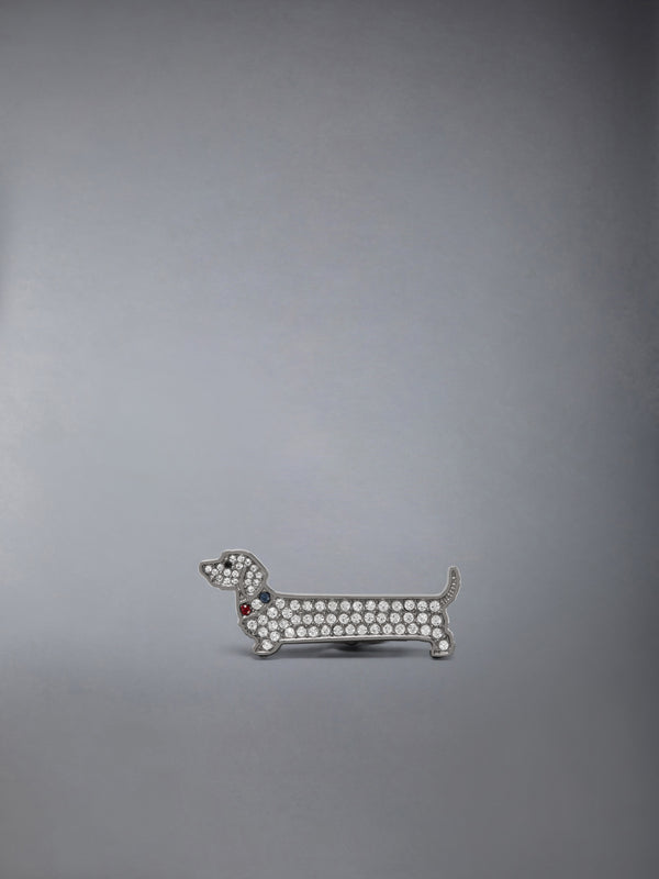 STERLING SILVER CRYSTLAL LIMOUSINE HECTOR TIE BAR - featured image