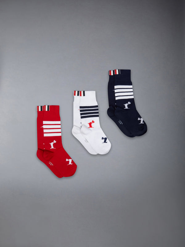 CHILDREN'S 3-PACK INTARSIA HECTOR SOCKS - featured image