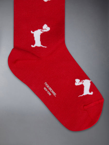 CHILDREN'S 3-PACK INTARSIA HECTOR SOCKS RWBWHT