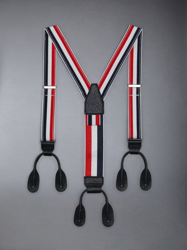 Children's 24mm Poly Grosgrain Stripe Suspender - featured image