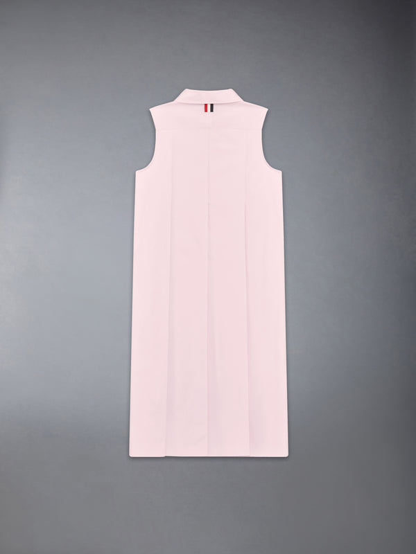 CHILDREN'S SOLID POPLIN WIDE PLEATED SHIRTDRESS - image 2