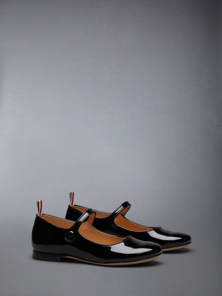 CHILDREN'S PATENT THOM JOHN BALLERINA BLACK