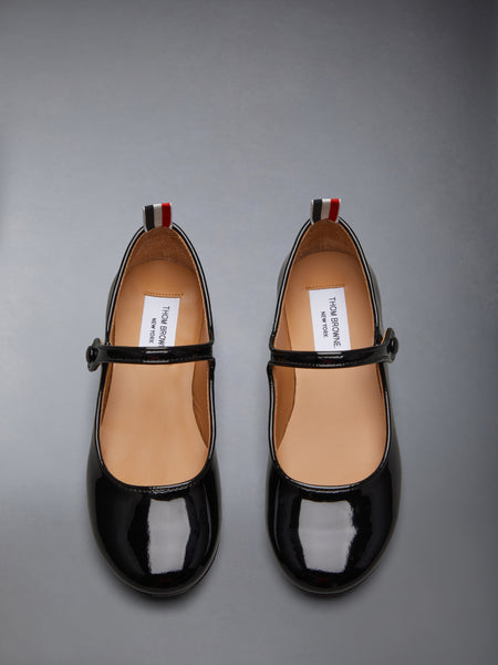CHILDREN'S PATENT THOM JOHN BALLERINA BLACK