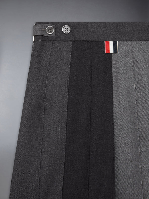 CHILDREN'S FUNMIX TWILL PLEATED MINI SKIRT - image 3
