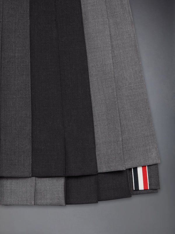 CHILDREN'S FUNMIX TWILL PLEATED MINI SKIRT - image 4