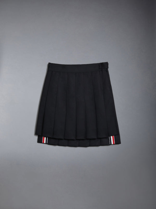 CHILDREN'S TWILL PLEATED MINI SKIRT - featured image