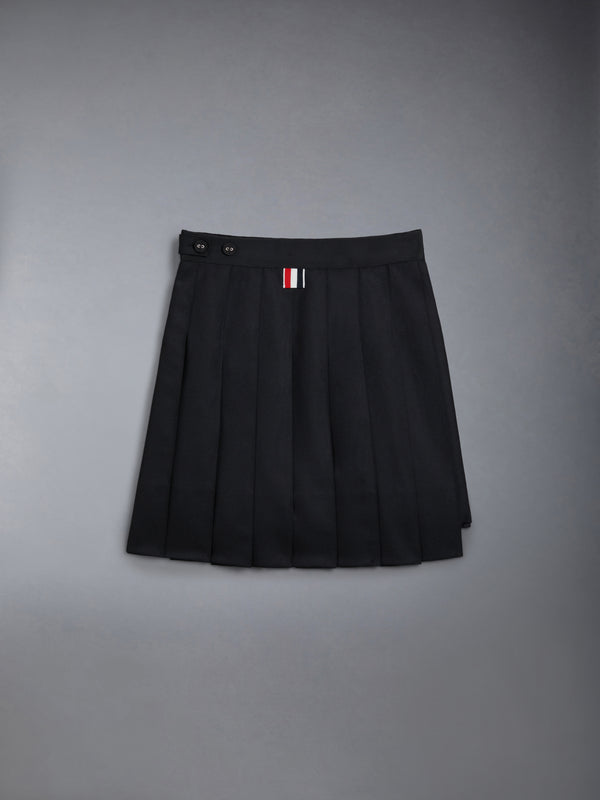 CHILDREN'S TWILL PLEATED MINI SKIRT - image 2