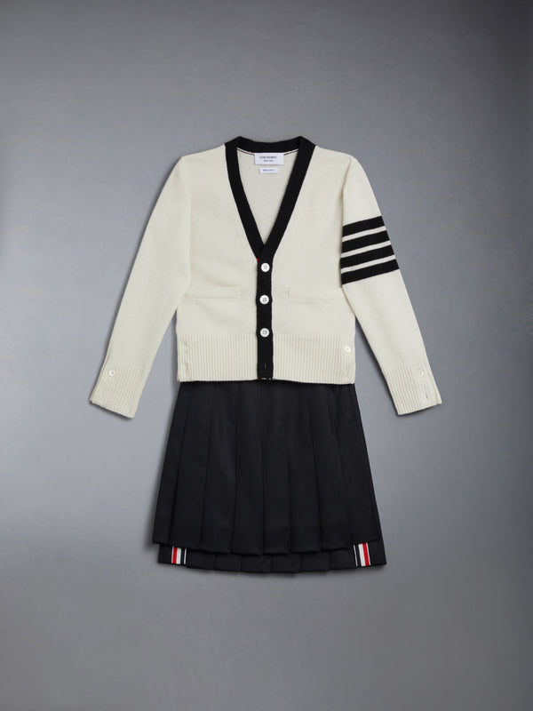 CHILDREN'S TWILL PLEATED MINI SKIRT - image 4
