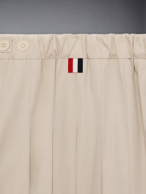 COTTON SUITING PLEATED MINI SKIRT - image 4