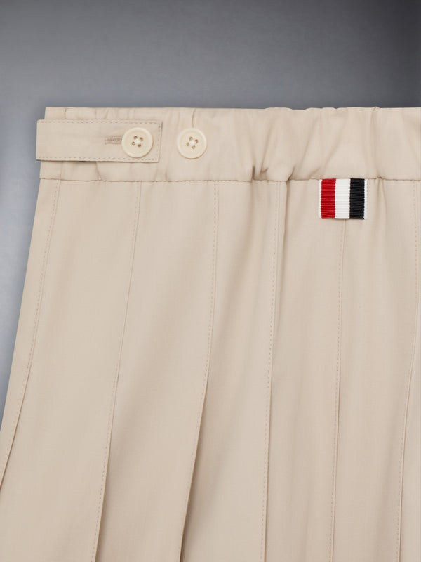COTTON SUITING PLEATED MINI SKIRT - image 6