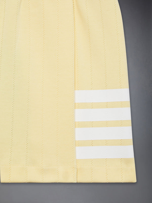 CHILDREN'S POINTELLE PLEATED MINI SKIRT - image 4