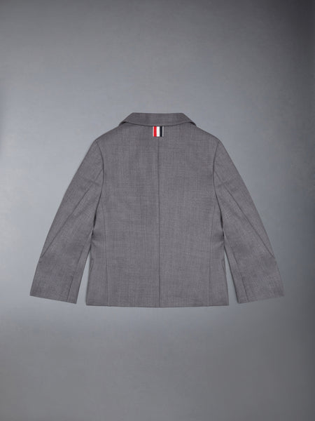 CHILDREN'S SUPER 120'S TWILL SPORTCOAT MED GREY