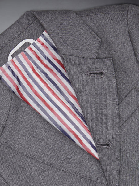 CHILDREN'S SUPER 120'S TWILL SPORTCOAT MED GREY