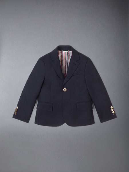 CHILDREN'S SUPER 120'S TWILL SPORTCOAT NAVY