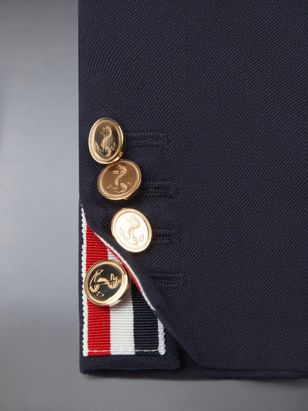 CHILDREN'S SUPER 120'S TWILL SPORTCOAT NAVY