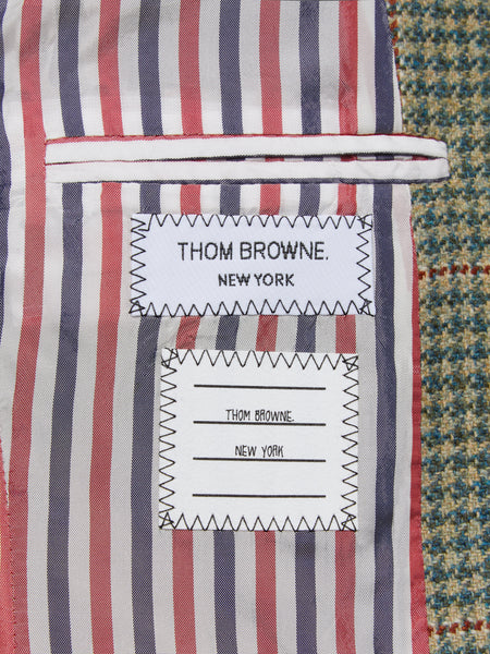CHILDREN'S HERRINGBONE CHEVIOT TWEED SPORTCOAT GREEN