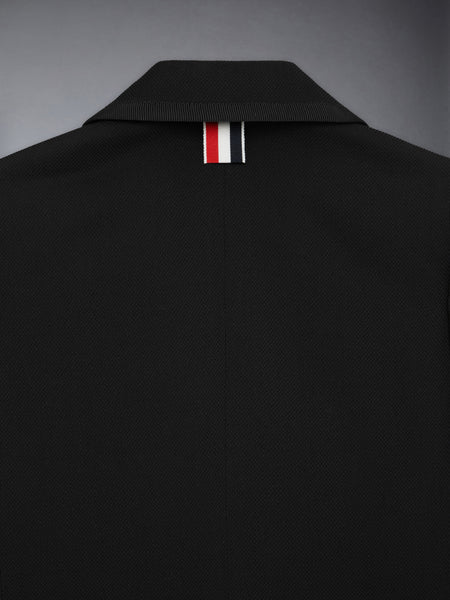 CHILDREN'S CLASSIC PIQUE SUITING TUXEDO JACKET BLACK