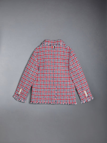 KID'S SUMMER TWEED FRAY SPORT COAT RWBWHT