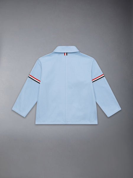 CHILDREN'S CANVAS GARDENING JACKET LIGHT BLUE