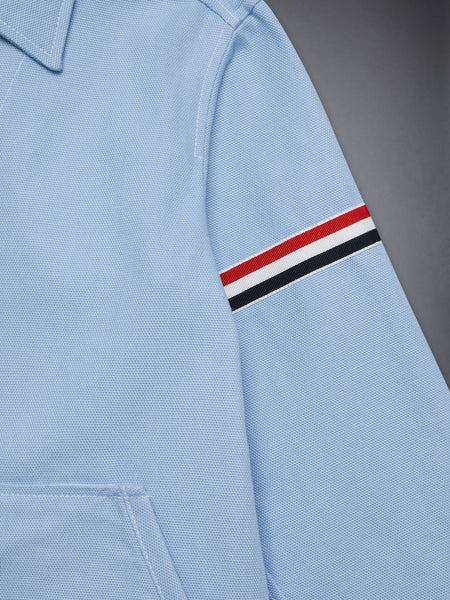 CHILDREN'S CANVAS GARDENING JACKET LIGHT BLUE