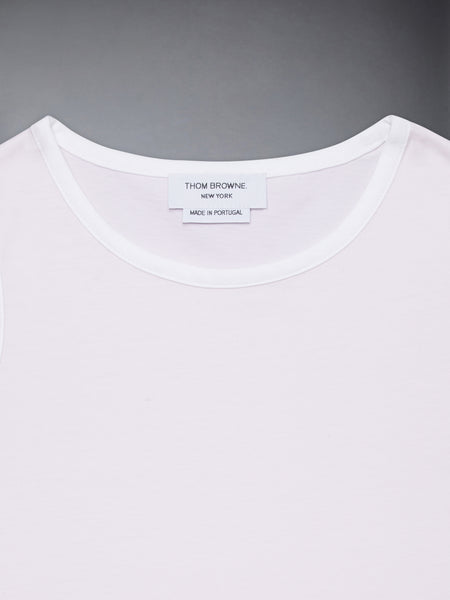 CHILDREN'S JERSEY 4-BAR RINGER TANK DRESS LIGHT PINK