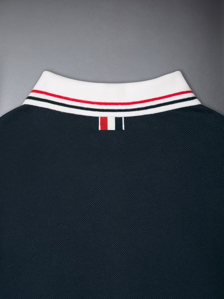 CHILDREN'S PIQUE TENNIS DRESS NAVY