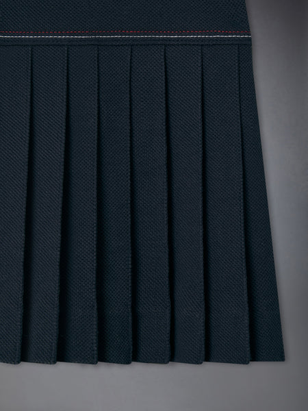 CHILDREN'S PIQUE TENNIS DRESS NAVY