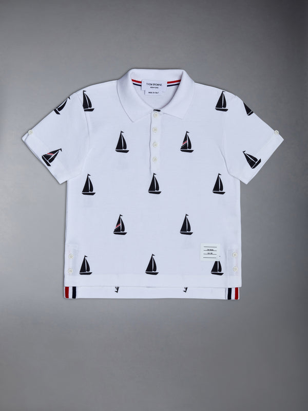 Kid's Half Drop Pique Polo - featured image