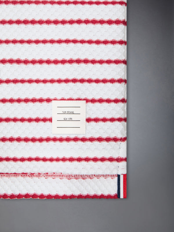 CHILDREN'S HONEYCOMB STRIPED POLO - image 3