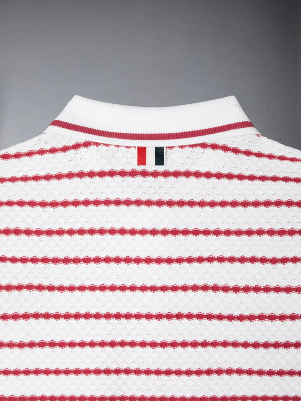 CHILDREN'S HONEYCOMB STRIPED POLO - image 4