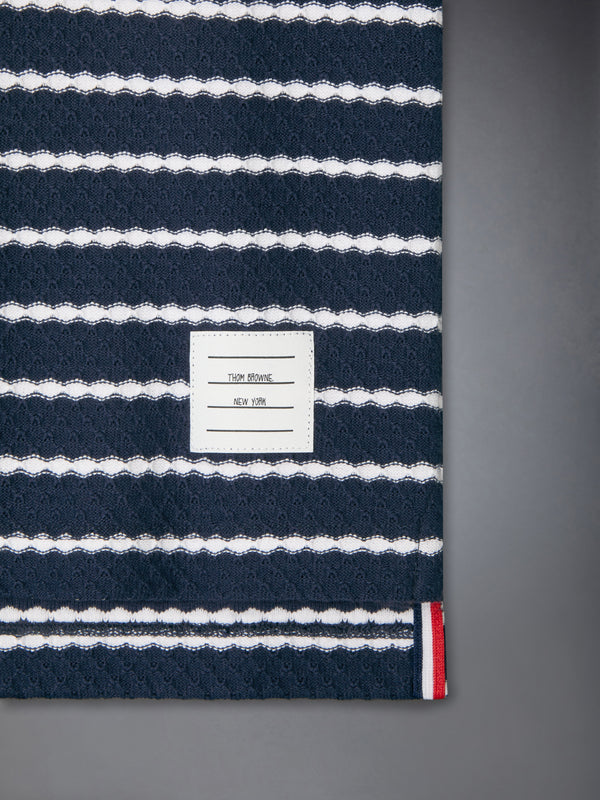 CHILDREN'S HONEYCOMB STRIPED POLO - image 3