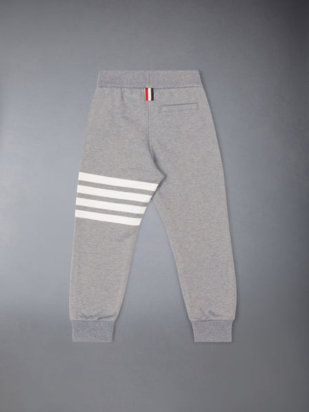 CHILDREN'S CLASSIC LOOPBACK 4-BAR SWEATPANTS MED GREY