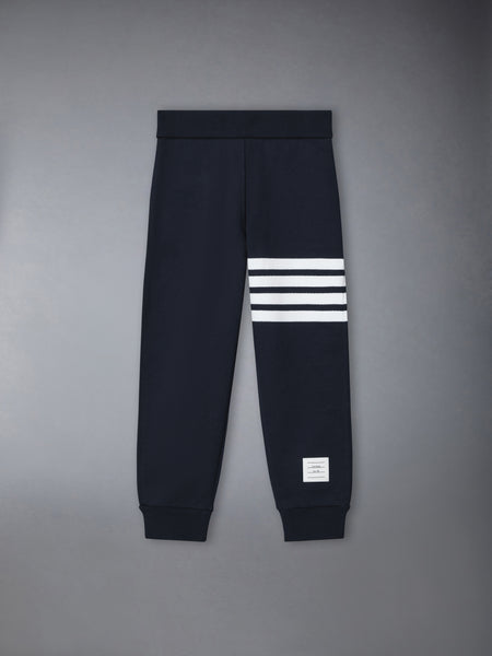 CHILDREN'S CLASSIC LOOPBACK 4-BAR SWEATPANTS NAVY