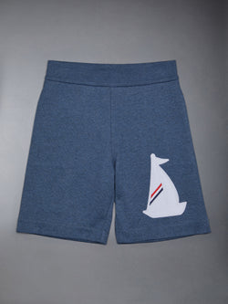 Kid's Classic Loopback Embroidery Patch Sweatshorts