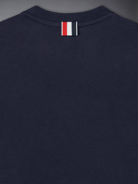 CHILDREN'S JERSEY RWB STRIPE TEE NAVY