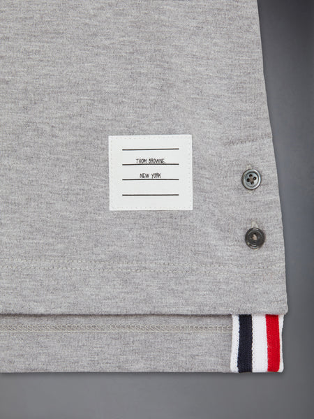 CHILDREN'S JERSEY 4-BAR PULLOVER LT GREY
