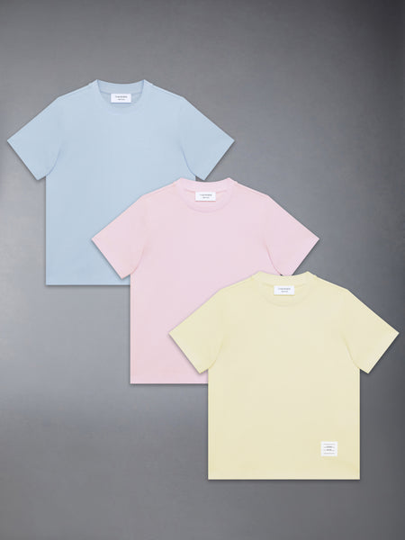 CHILDREN'S THREE PACK SOLID JERSEY TEE SEASONAL MULTI