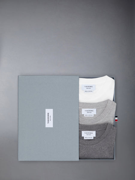 CHILDREN'S THREE PACK JERSEY TEE MEDIUM GREY