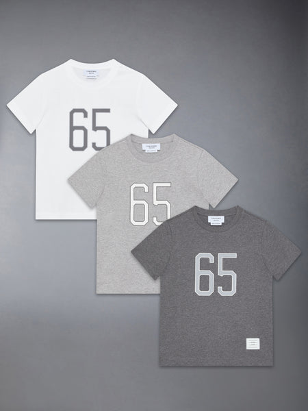 CHILDREN'S THREE PACK JERSEY TEE MEDIUM GREY