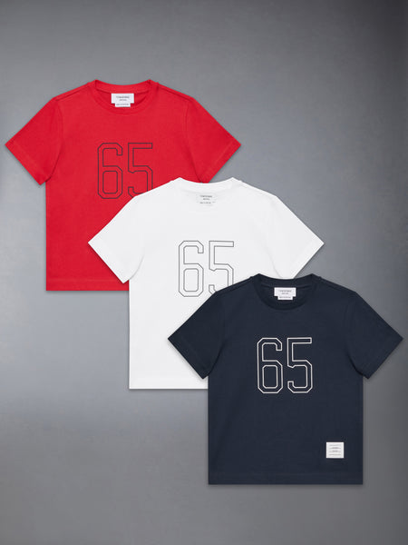 CHILDREN'S THREE PACK JERSEY TEE RWB/WHITE