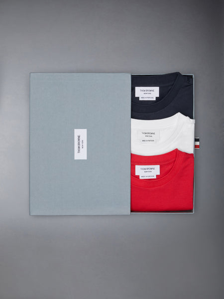 CHILDREN'S THREE PACK JERSEY TEE RWB/WHITE