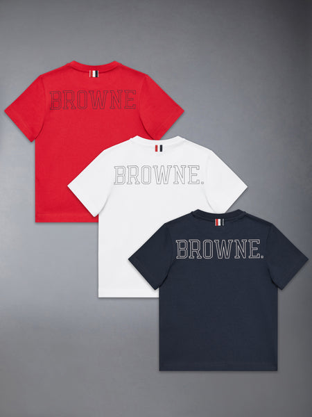 CHILDREN'S THREE PACK JERSEY TEE RWB/WHITE