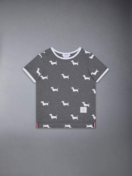 CHILDREN'S JERSEY HECTOR RINGER TEE MED GREY